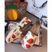 Gucci Leather Strawberry Print Espadrilles 2019