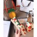 Gucci Leather Strawberry Print Espadrilles 2019