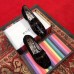 Gucci GG Velvet Loafer/Pumps with Stripe Black 2018