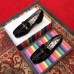 Gucci GG Velvet Loafer/Pumps with Stripe Black 2018