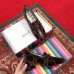 Gucci GG Velvet Loafer/Pumps with Stripe Coffee 2018