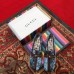 Gucci GG Velvet Loafer/Pumps with Stripe Blue 2018