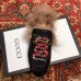 Gucci Princetown Leather Fur Slipper Black Snake