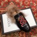 Gucci Princetown Leather Fur Slipper Black Snake