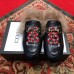 Gucci Princetown Leather Fur Slipper Black Snake