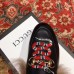 Gucci Princetown Leather Fur Slipper Black Snake