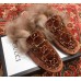 Gucci Princetown GG Velvet Fur Slipper Coffee