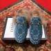 Gucci Princetown GG Velvet Fur Slipper Blue