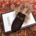 Gucci Princetown Leather Fur Slipper Coffee