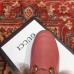 Gucci Princetown Leather Fur Slipper Pink