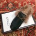 Gucci Princetown Leather Fur Slipper Green