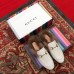 Gucci Princetown Leather Fur Slipper White