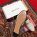 Gucci Princetown Leather Fur Slipper White