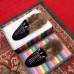 Gucci Princetown Velvet Fur Slipper With Crystals Black