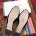 Gucci Princetown Velvet Fur Slipper With Crystals Black