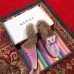 Gucci Princetown Velvet Fur Slipper With Crystals Pink