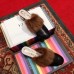 Gucci Crystal and Fur Slipper Black Runway