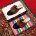 Gucci Crystal and Fur Slipper Black Runway