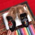 Gucci Princetown Leather Fur Slipper Black Animal And UFO