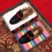 Gucci Princetown Leather Fur Slipper Black Web