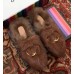 Gucci GG Princetown Mink Fur Mules Slipper Brown 2018