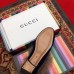 Gucci Princetown Jordaan Fur Wool Loafer 496626 Velvet Blue 2018