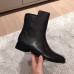 Gucci GG Leather Ankle Boots Black 2018