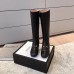 Gucci Horsebit Leather Knee Boot With Crystal 525248 Black 2018