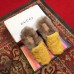 Gucci Princetown Merino Wool Fur Slipper 480064 Yellow