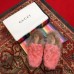 Gucci Princetown Merino Wool Fur Slipper 480064 Pink