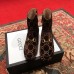 Gucci Horsebit GG Velvet Ankle Boots With Crystals Coffee 2018