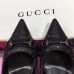 Gucci Heel 6.5cm Horsebit Pumps GG Black 2018