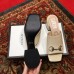 Gucci Patent Leather Horsebit 5cm Mid-Heel Slides 543188 Beige 2019