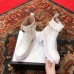 Gucci White Leather Ankle Boots With Belt 2018