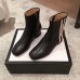 Gucci Stripe Leather Ankle Boots Black 2018