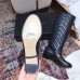 Gucci GG Matelasse Chevron and Heart Leather High Boots Black 2018