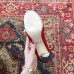 Gucci Heel 6.5cm Patent Leather Pearl Detail Pumps Red 2018