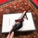 Gucci Horsebit and Sylvie Web Mid-heel Slides 549617 Black 2018