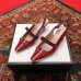 Gucci Horsebit and Sylvie Web Mid-heel Pumps 549616 Red 2018