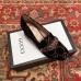 Gucci Sylvie Chain GG Velvet Mid-Heel Pumps 525082 Coffee