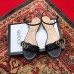 Gucci Leather Double G Flat Sandals 524631 Black 2019