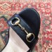 Gucci Snake Heel 9cm Horsebit Leather Sandals Black 2019