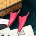 gucci Princetown leather slipper 557730 fuchsia