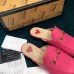 gucci Princetown leather slipper 557730 fuchsia