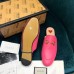 gucci Princetown leather slipper 557730 fuchsia