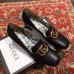 Gucci Leather Mid-heel Pumps with Double G 525333 Black 2018