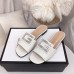 Gucci Patent Slide with Crystal G 551445 White 2018