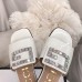 Gucci Patent Slide with Crystal G 551445 White 2018