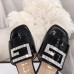 Gucci Patent Slide with Crystal G 551445 Black 2018