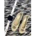 Gucci Crochet Espadrille 524974 with Pearls Double G Beige